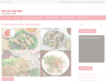 Tablet Screenshot of haisanvietnam.com